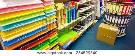 Inside Interior Of A Stationery Store