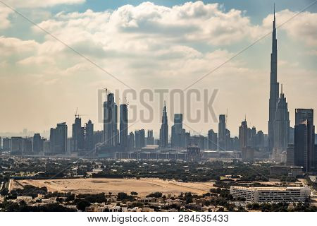 View From Dubai Frame