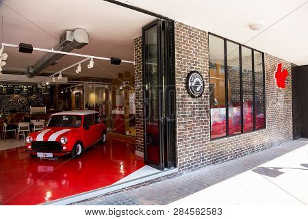 Inside Interior Of A Virgin Mobile  Store