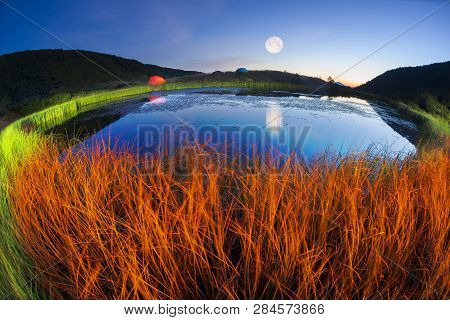 Magic Night Lake