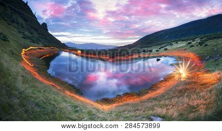 The Fiery Heart Of The Mountains