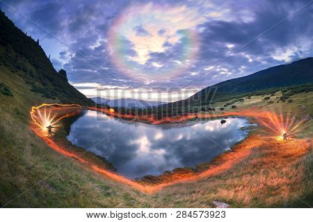 The Fiery Heart Of The Mountains
