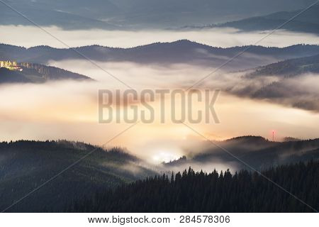 Night Misty Mountains