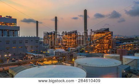 Steel Plant, Metallurgical Plant, Metallurgical Steelmaking Factory.