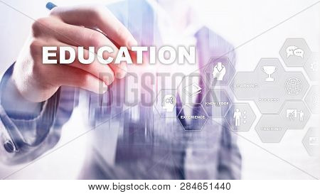 Education, Learning, Study Concept. Apacity Development. Training Personal Development. Mixed Media 