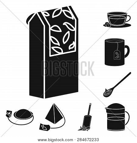 Vector Design Of Medicine And Gradient Logo. Set Of Medicine And Natural  Stock Symbol For Web.