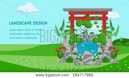 Landscape Design Vector Photo Free Trial Bigstock
