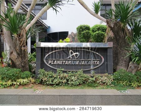 Jakarta, Indonesia - October 27, 2018: Planetarium Jakarta At Taman Ismail Marzuki.
