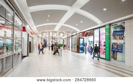 Inside Interior Of Alberton City Mall In Johannesburg