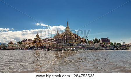 Phaung Daw Oo Pagoda, Inle Lake, Shan State, Myanmar