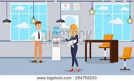 Worker Office Vector Photo Free Trial Bigstock