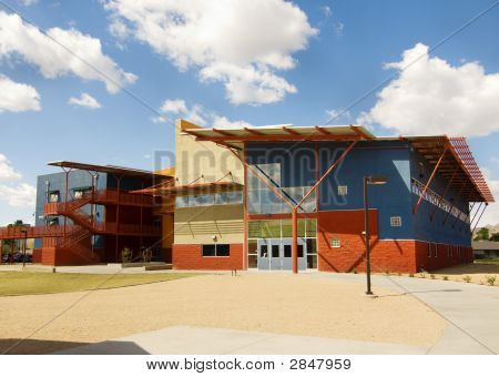 Moderne skolebygning