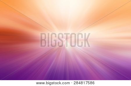 Abstract Radial Zoom Motion Design Gradient Blur