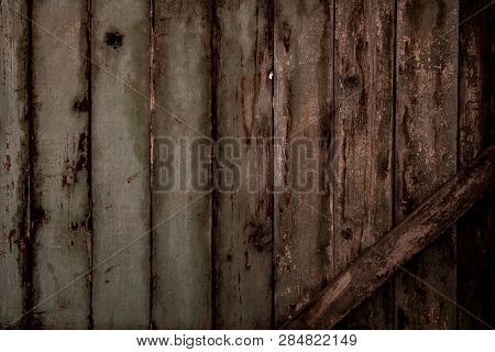 Old Painted Wooden Boards Texture Brown Grey Taupe Background