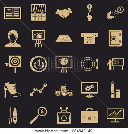 Symposium Icons Set. Simple Set Of 25 Symposium Vector Icons For Web For Any Design