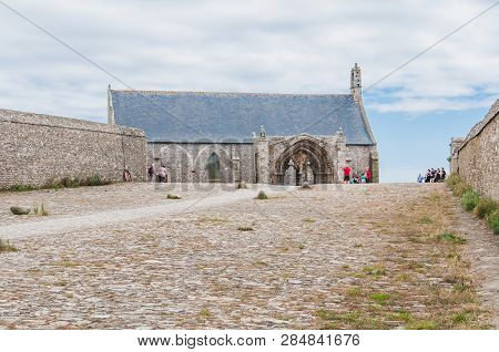 Saint-mathieu Lighthouse And Former Abbey At Pointe Saint-mathieu