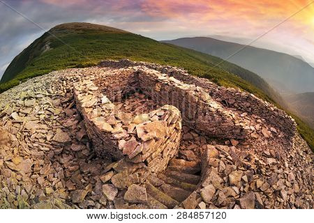 Strengthening In Syvula In The Ukrainian Carpathians