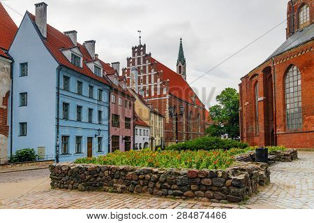 Lutheran St. John's Church In Riga, Latvia