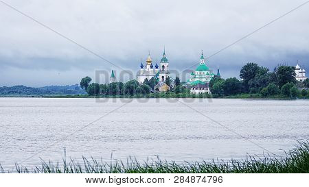 Spaso-yakovlevsky Dimitriev Monastery In Rostov The Great. Gold Ring Of Russia