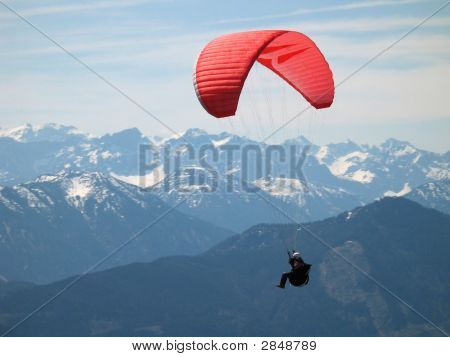 Parapente dans les Alpes