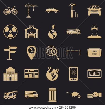 Device Icons Set. Simple Set Of 25 Device Vector Icons For Web For Any Design