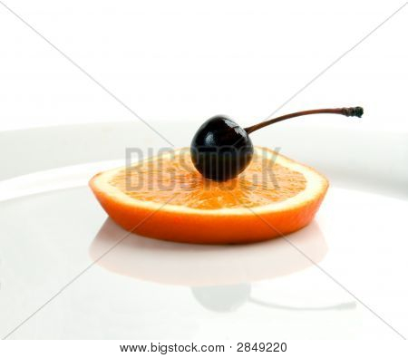 Orange & Cherry na talíři