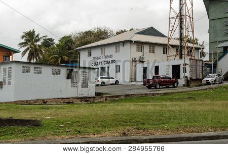 Scarborough, Trinidad And Tobago - January 11, 2019:  Headquarters Of The Trinidad And Tobago Coastg