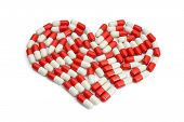 Capsule formano cuore