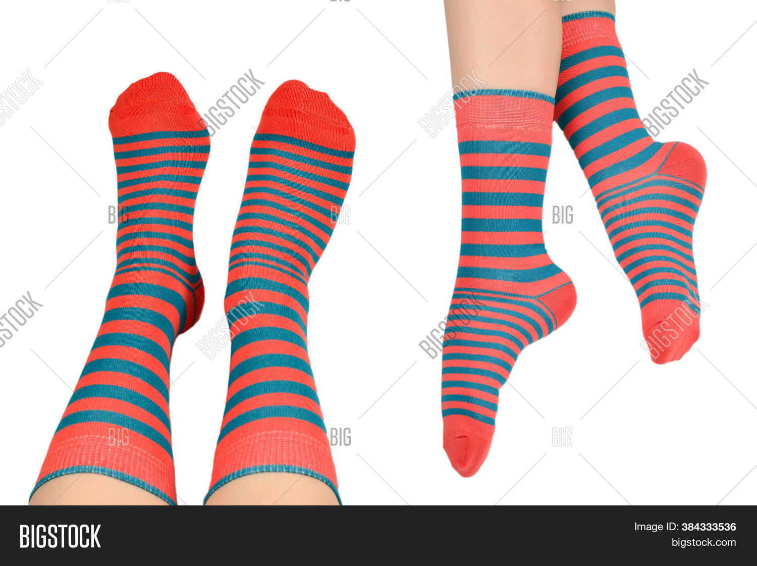Woman Orange Socks Image & Photo (Free Trial) Bigstock