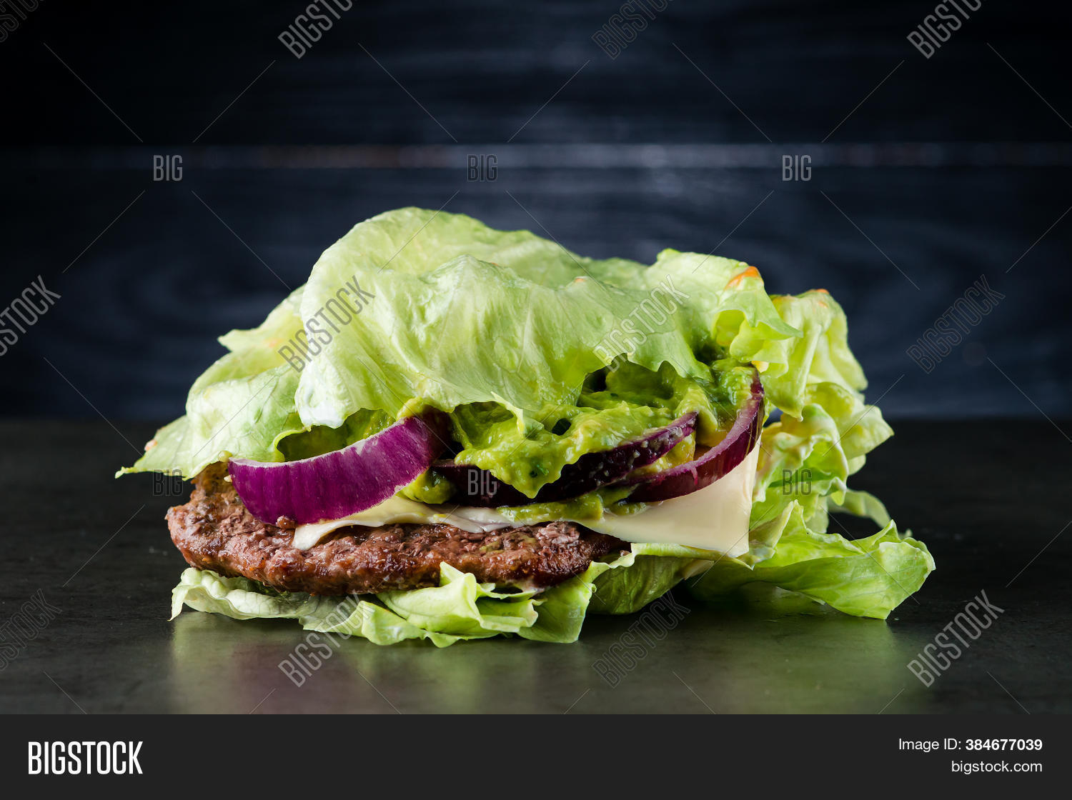 Keto Burger, Lettuce Image & Photo (Free Trial) Bigstock
