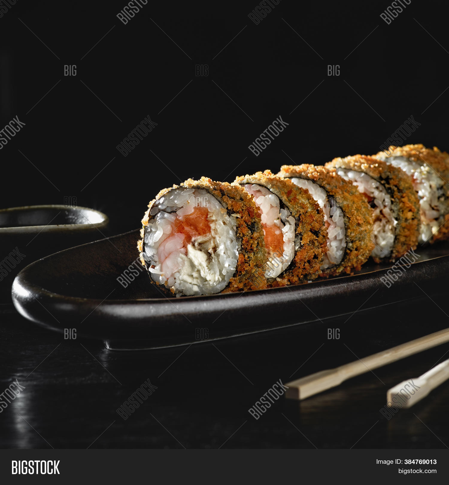 Hot Fried Sushi Roll Image & Photo (Free Trial) | Bigstock