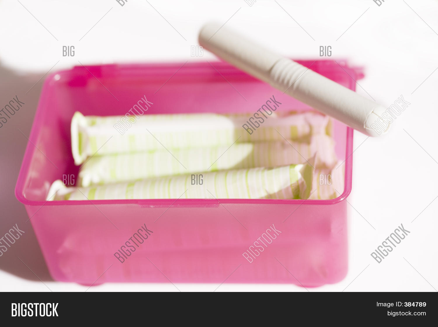 Pink Box Tampons Image & Photo (Free Trial) Bigstock