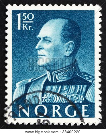 แสตมป์นอร์เวย์ 1959 King Olav V