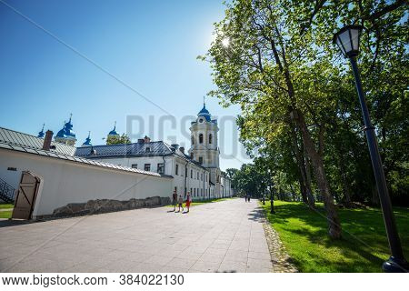 Konevsky Monastery On The Island Konevets, Ladoga Lake, Russia - 08 August 2020