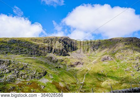 The Old Mine Workings On Kirkstone Pass In The Lake District, England, Uk.