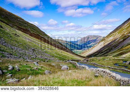 The Kirkstone Pass Road In The English Lake District,