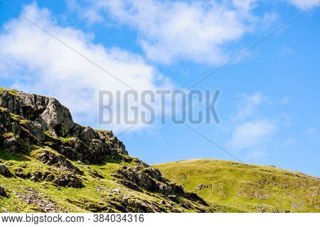 The Old Mine Workings On Kirkstone Pass In The Lake District, England, Uk.