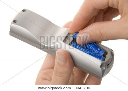Isætning af batterier