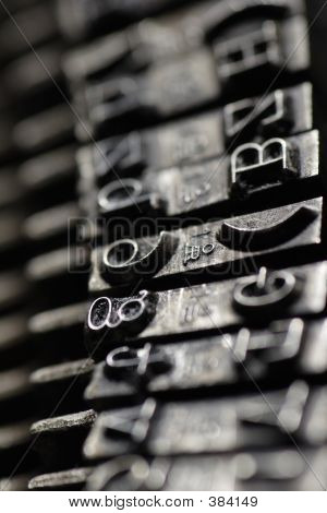 Oude Typewriter