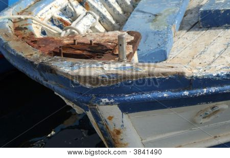 rostigen alten Boot