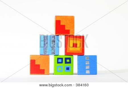 Houten blokken