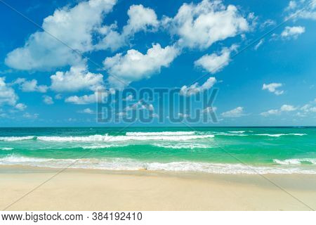 Chaweng beach on Koh Samui island in Thailand