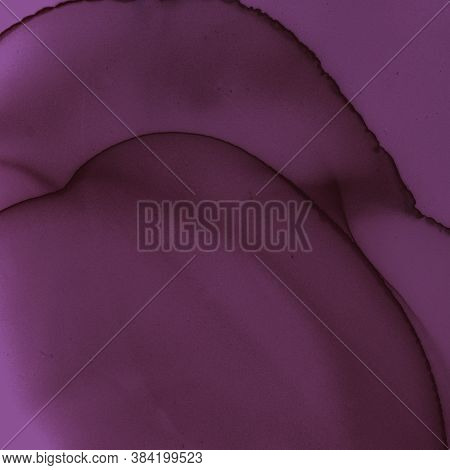 Alcohol Wine Background. Watercolor Maroon Texture. Abstract Painted Splash. Bright Art Cover. Burgu