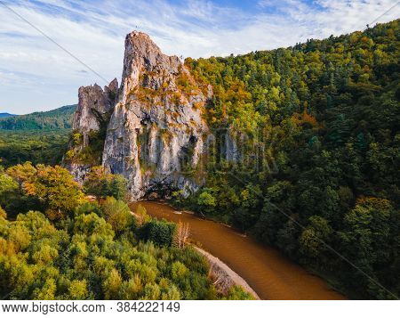 View From Above. Dersu Rock In The Village Of Kavalerovo. Under The Rock In 1903, Vladimir Arseniev 