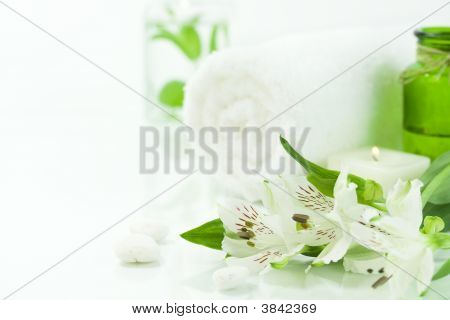 สีเขียวและสีขาว (สปาแนวคิด)