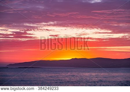 Sunset Above Aran Island - Arranmore - County Donegal, Ireland