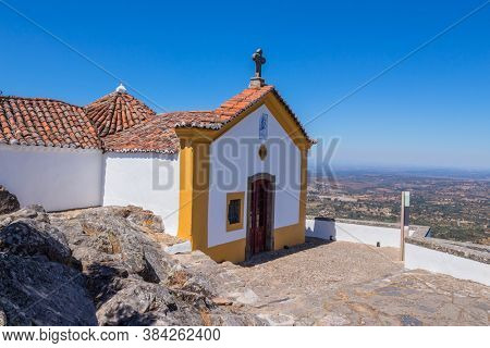 Ermida da Nossa Senhora da Penha in Serra de Sao Mamede mountain in Castelo de Vide, Portugal