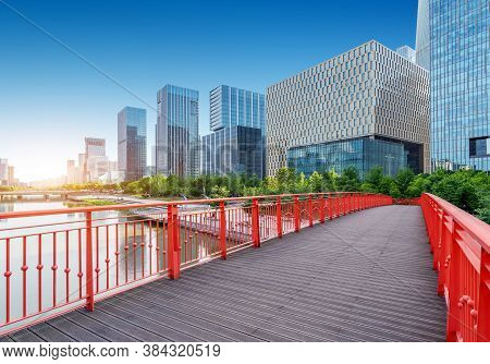 Office Building In Ningbo Central Business District, China