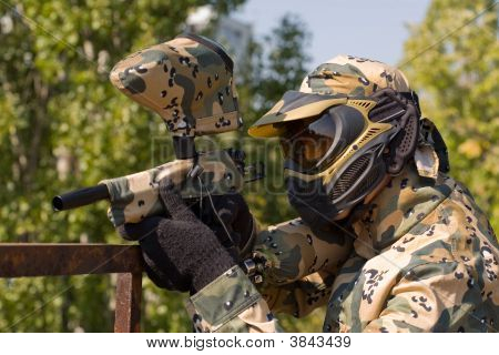 Paintball-afspiller