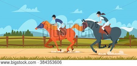 28 Cartoon Horse Race Track Background PNG